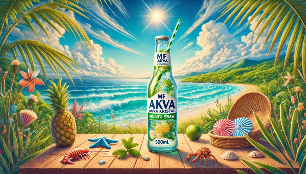 MF Akva Kristal Mojito Straw 500ml