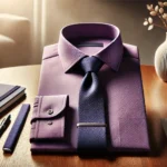 Purple Shirt and Tie for a Job Interview